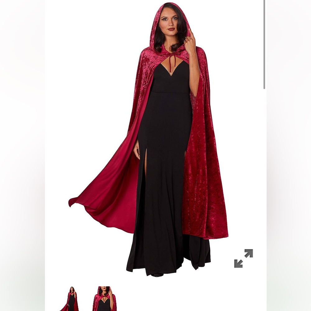 Burgundy and Black Capes 👻